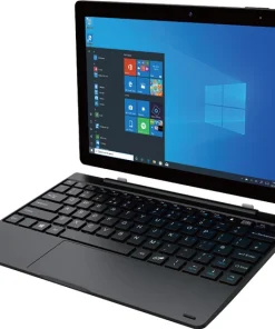 Mecer Xpress Exec 10.1” Win10 Pro 2-in-1 Tab N3350/4GB/64GB/Wi-Fi & BT/ 4G/LTE/2M+2M Cam/800×1280/6000mAh/Hard Docking KB.