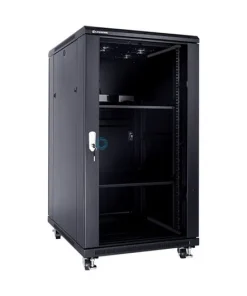 D-link 27U 800*800mm Floor Standing Network Cabinet NFR-27U-8080-BL-GL