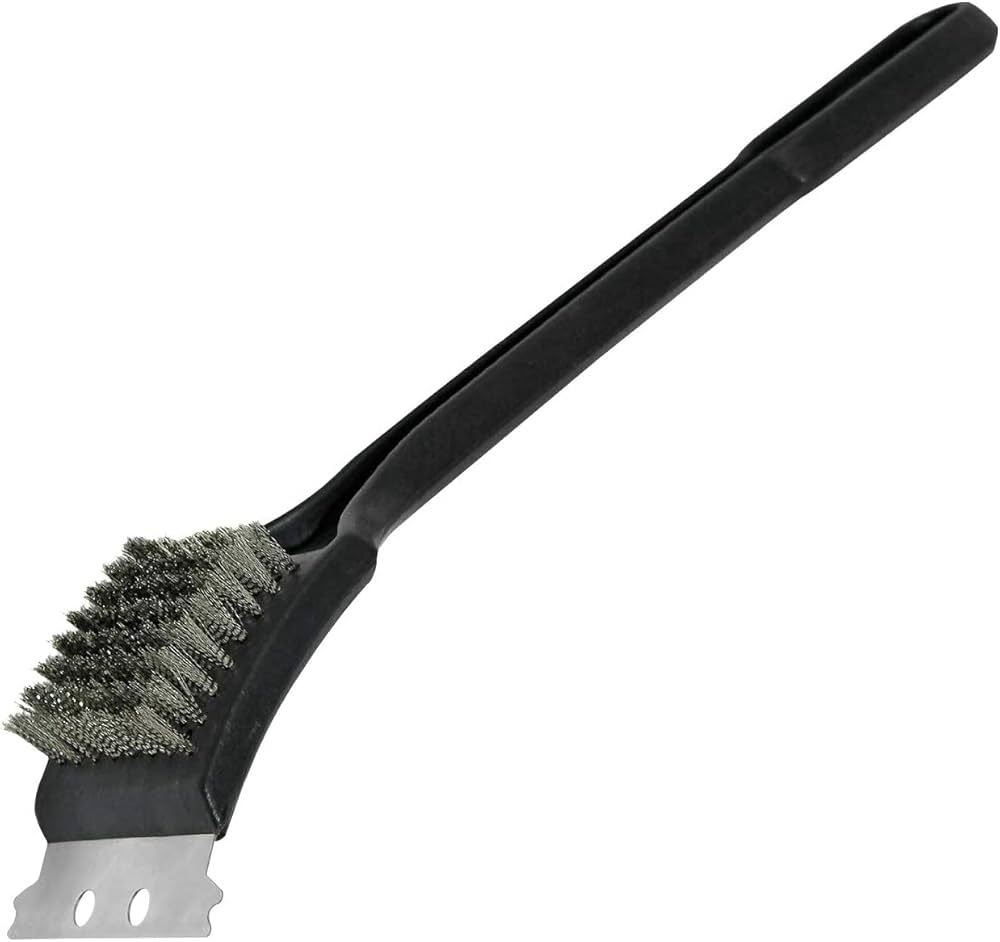 Power Grill Brush with 2 Additional Brush Heads