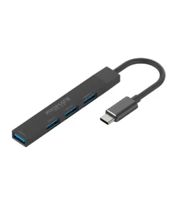 Promate 4-in-1 Multi-Port USB-C Data Hub (LITEHUB-4) - 4 USB Ports