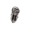 Promate 65W RapidCharge Transparent Mini Car Charger – TransDrive-65W