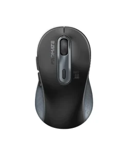 Promate Dual Mode Wireless Optical Mouse 800/1200/1600Dpi • 150hrs Working Time • RF & BT Connectivity • Plug & play Support