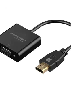 Promate HDMI to VGA Display Adaptor With Up to 1080p HD Resolution PROLINK-H2V.BLACK / WHITE