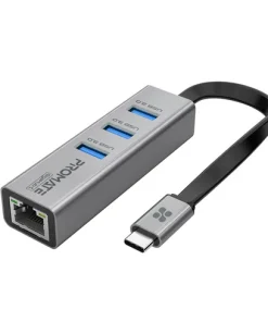 Promate Multi-Port USB-C Hub (GIGAHUB-C) - USB 3.0 Ports