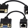 zdyCGTime RJ45 to VGA Cable