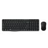 Rapoo X1810 Wireless Optical Mouse & Keyboard- BLACK