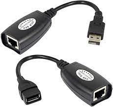 USB To RJ45 Ethernet Extender Adapter Cable