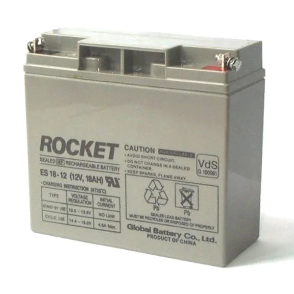 Rocket ES 18-12 Sealed Lead Acid Battery