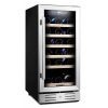 SL-9 Wine Refrigerator Under-conter with a single zone with LED light