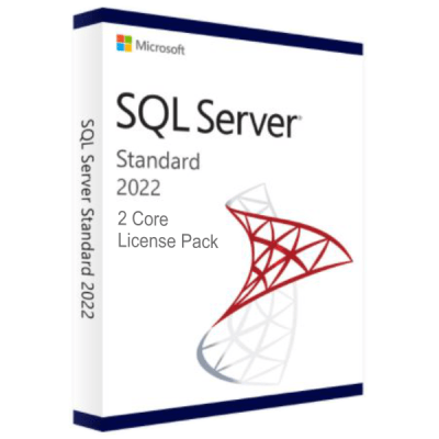 SQL Server Standard - 2 Core License Pack DG7GMGF0M7XW-4