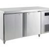Self-closing 2 Doors Counter Top Refrigerator Fridge with Drawers KUR-1860