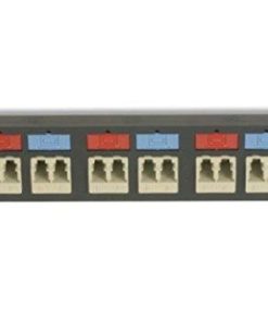 Siemon RIC-F-SC12-01 6 Duplex SC adapters (12 fibers)