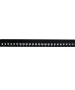 Siemon Z6as-pnl-24k ZMAX 24 Port Cat 6A Shielded Patch Panel 1rms Black