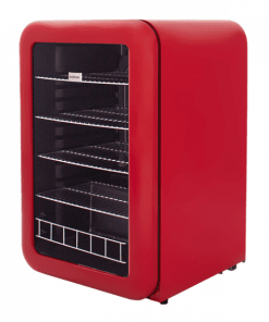 SnoMaster - 115L Glass Door Under-Counter Retro Beverage Cooler (SM-200R)