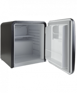 SnoMaster 50l Counter Top Black Retro Fridge - BC-1B