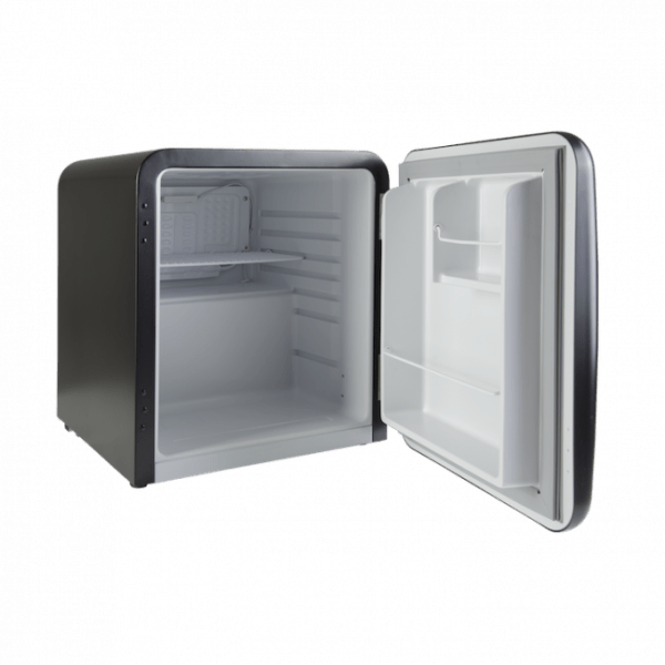 SnoMaster 50l Counter Top Black Retro Fridge - BC-1B