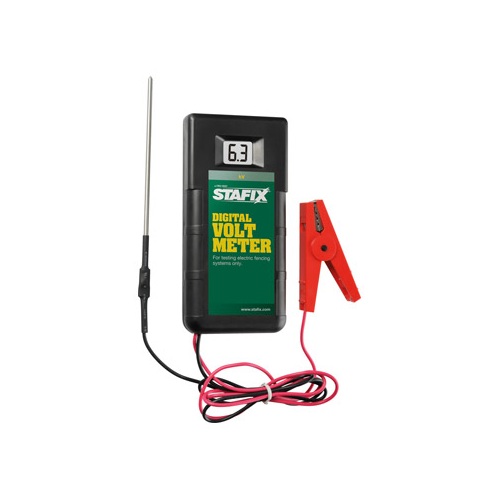 Stafix Digital Fence Voltmeter with pouch