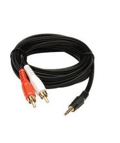 Stereo To 2 RCA 5 Meter Cable