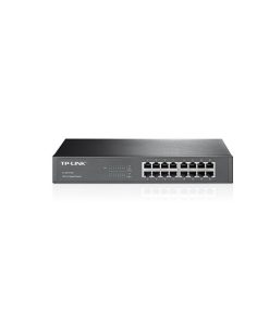TP-Link 16-Port 10-100-1000Mbps Gigabit Desktop Rackmount Switch (TL-SG1016D)