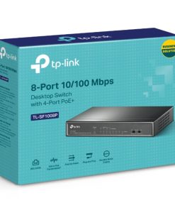 TP Link TL-SF1008P 8-Port 10/100Mbps Desktop Switch with 4-Port PoE