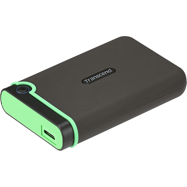 Transcend 4TB External Harddisk Iron Grey - TS4TSJ25M3S