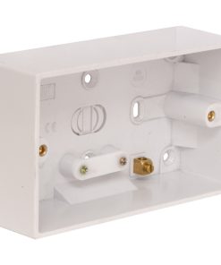 Twin Switch Box Pattress