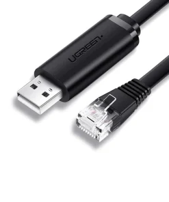 UGREEN USB-A to RJ45 Console Cable 1.5m (Black) - CM204