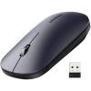 UGREEN Portable Wireless Mouse (Without Battery) - Black - MU001