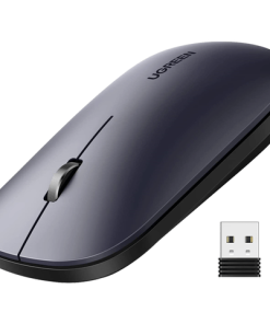 UGREEN Portable Wireless Mouse (Without Battery) - Black - MU001