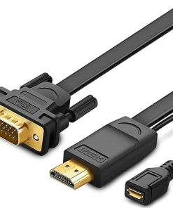 UGREEN UG-30449 HDMI to VGA Converter Cable 1.5m (Black)
