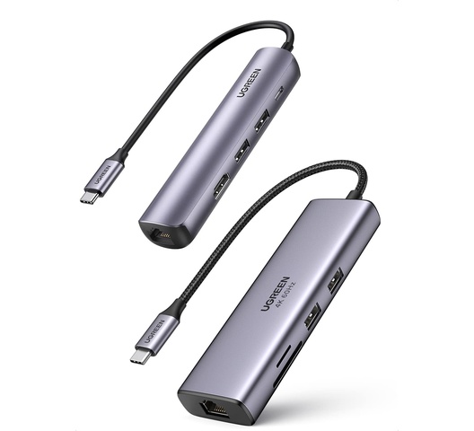 UGREEN USB 3.0 Hub (3 USB 3.0) with Gigabit Ethernet Adapter -20265