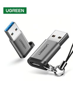 UGREEN USB-A 3.0 Male to USB-C 3.1 Female Adapter (Gray) - US276