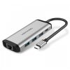 Vention Type C to 3 Ports USB 3.0 Hub with Gigabit Ethernet Adapter